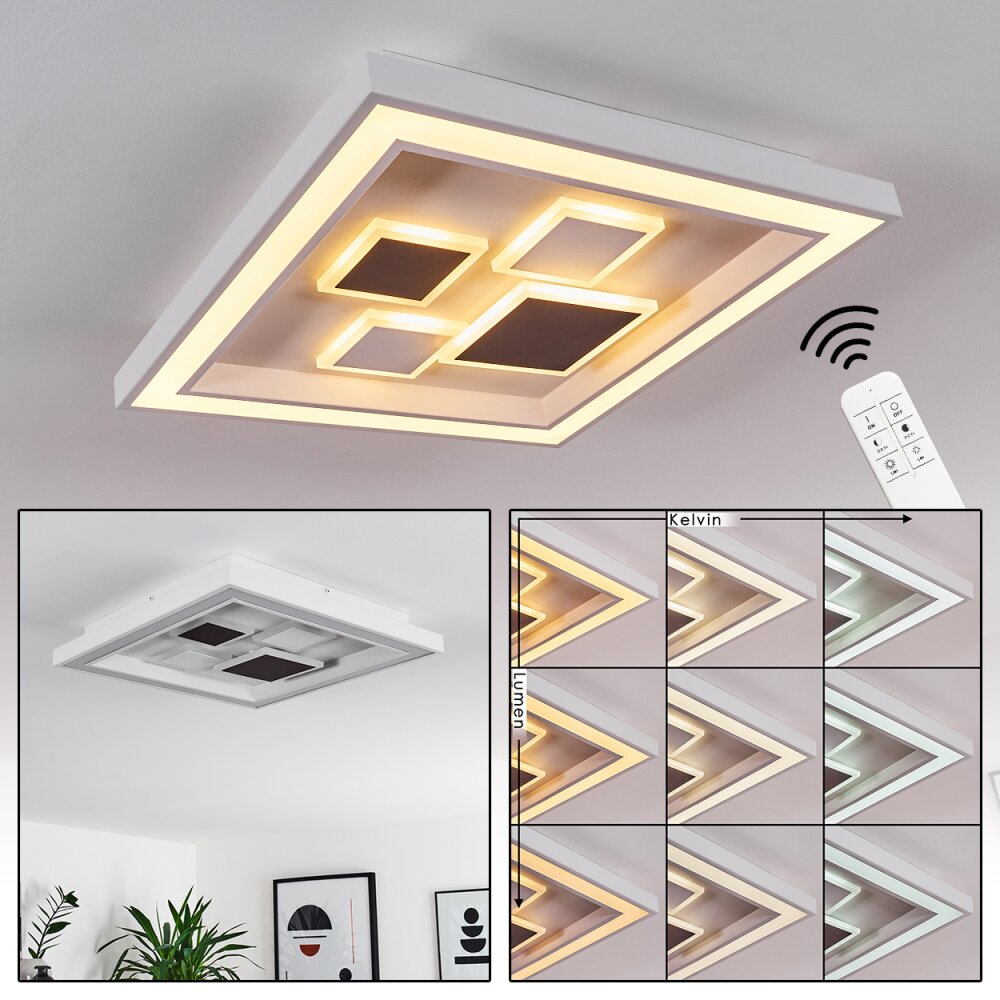 Fitili Taklampa LED Vit, 1-ljuskällor, Fjärrkontroll main product photo