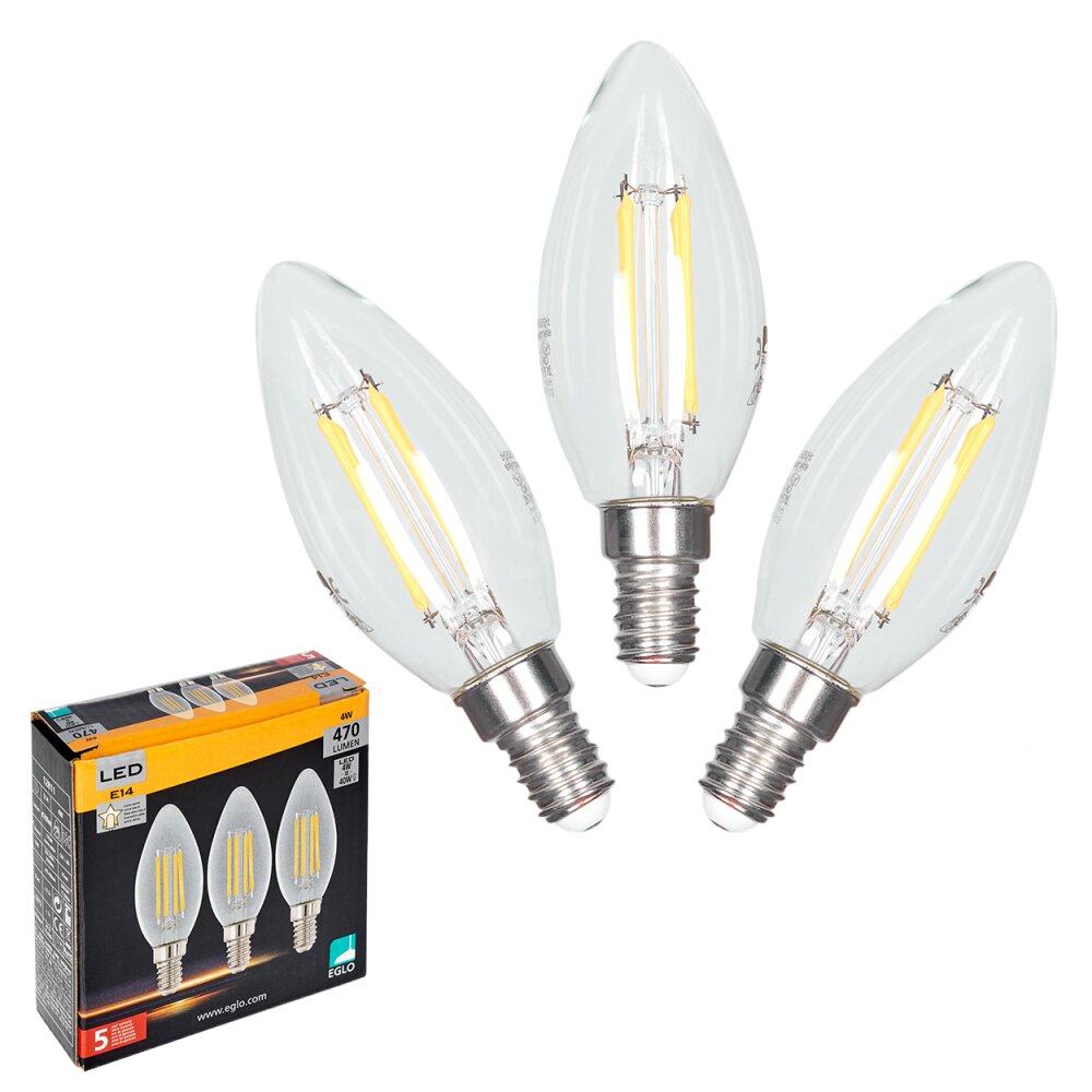 Eglo E14 LED 4 Watt varmvit 470 Lumen main product photo