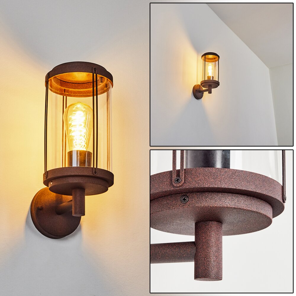 Riola vägglampa utomhus Rostfärger, 1-ljuskällor main product photo