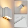 Fontanile vägglampa utomhus LED Vit, 1-ljuskällor