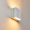 Fontanile vägglampa utomhus LED Vit, 1-ljuskällor