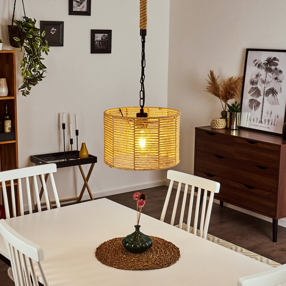 Sulzano Pendellampa Brun, Svart, 1-ljuskällor main product photo