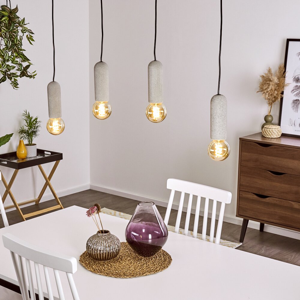 Nonume Pendellampa Svart, 4-ljuskällor main product photo