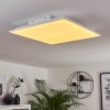 Salamo Taklampa, Panel LED Vit, 1-ljuskällor, Fjärrkontroll