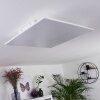 Salamo Taklampa, Panel LED Vit, 1-ljuskällor, Fjärrkontroll
