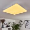 Salamo Taklampa, Panel LED Vit, 1-ljuskällor, Fjärrkontroll