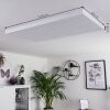 Cetara Taklampa LED Grått, 1-ljuskällor, Fjärrkontroll, Färgväxlare