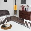 Lengalau Pendellampa Svart, 1-ljuskällor