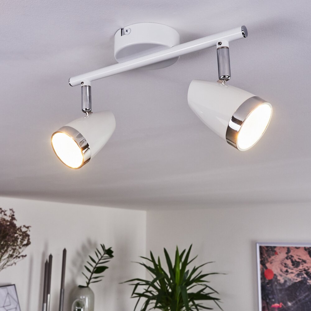 Idlewild Taklampa, Takstrålkastare LED Krom, Vit, 2-ljuskällor main product photo