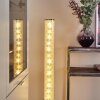 Tumurora Golvlampa, Golvlampa LED Krom, 1-ljuskällor, Fjärrkontroll