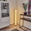 Tumurora Golvlampa, Golvlampa LED Krom, 1-ljuskällor, Fjärrkontroll