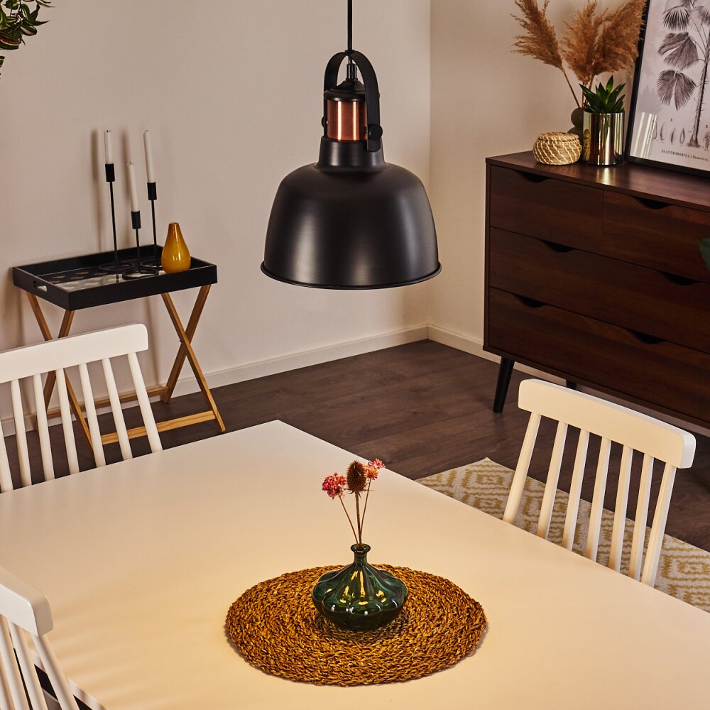 Fieberbrunn Pendellampa Svart, 1-ljuskällor main product photo