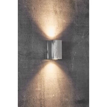 Nordlux Canto Utomhusbelysning, vägglampa utomhus Galvaniserad, 2-ljuskällor