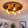 Esbjerg Taklampa Svart, 6-ljuskällor