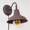 Palaina Vägglampa, Läslampa Brun, 1-ljuskällor