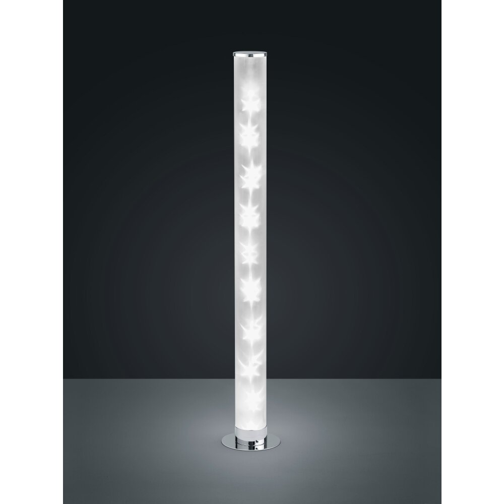 Reality Rico Golvlampa LED Krom, 1-ljuskällor, Fjärrkontroll, Färgväxlare main product photo