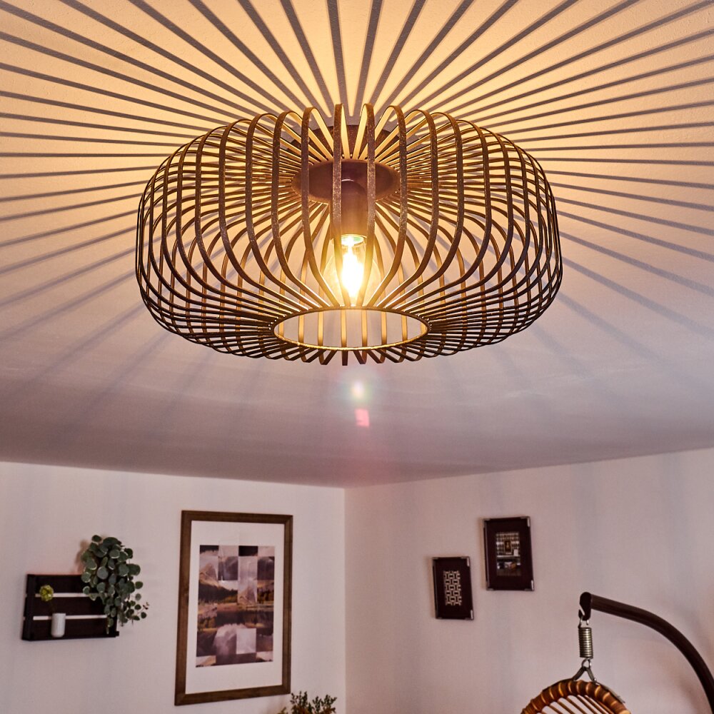 Wemude Taklampa Svart-guld, 1-ljuskällor main product photo