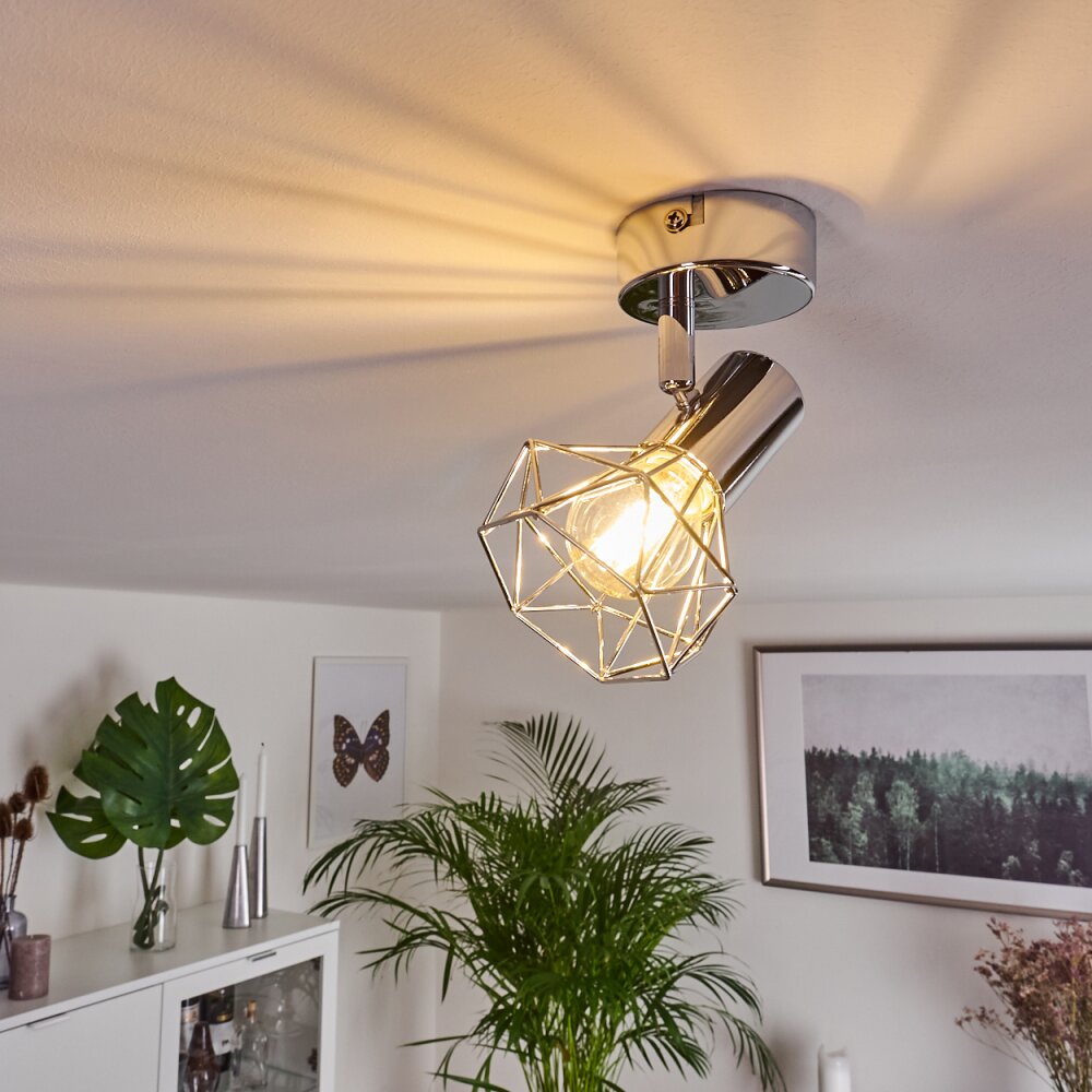 Orebro Taklampa, Takstrålkastare Krom, 1-ljuskällor main product photo