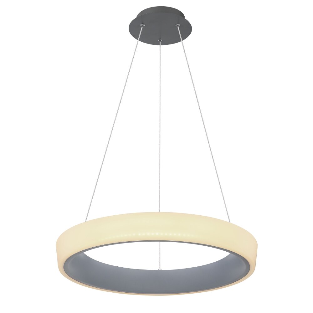 Globo TABANO Pendellampa LED Antracit, 1-ljuskällor, Fjärrkontroll main product photo