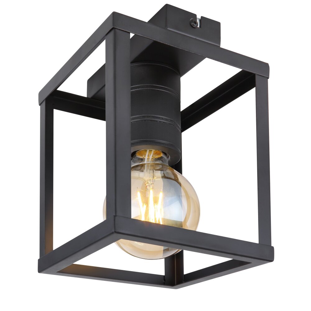 Globo HAGAR Taklampa Svart, 1-ljuskällor main product photo