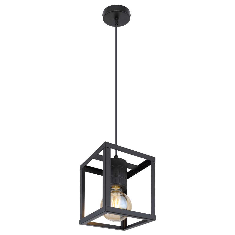 Globo HAGAR Pendellampa Svart, 1-ljuskällor main product photo