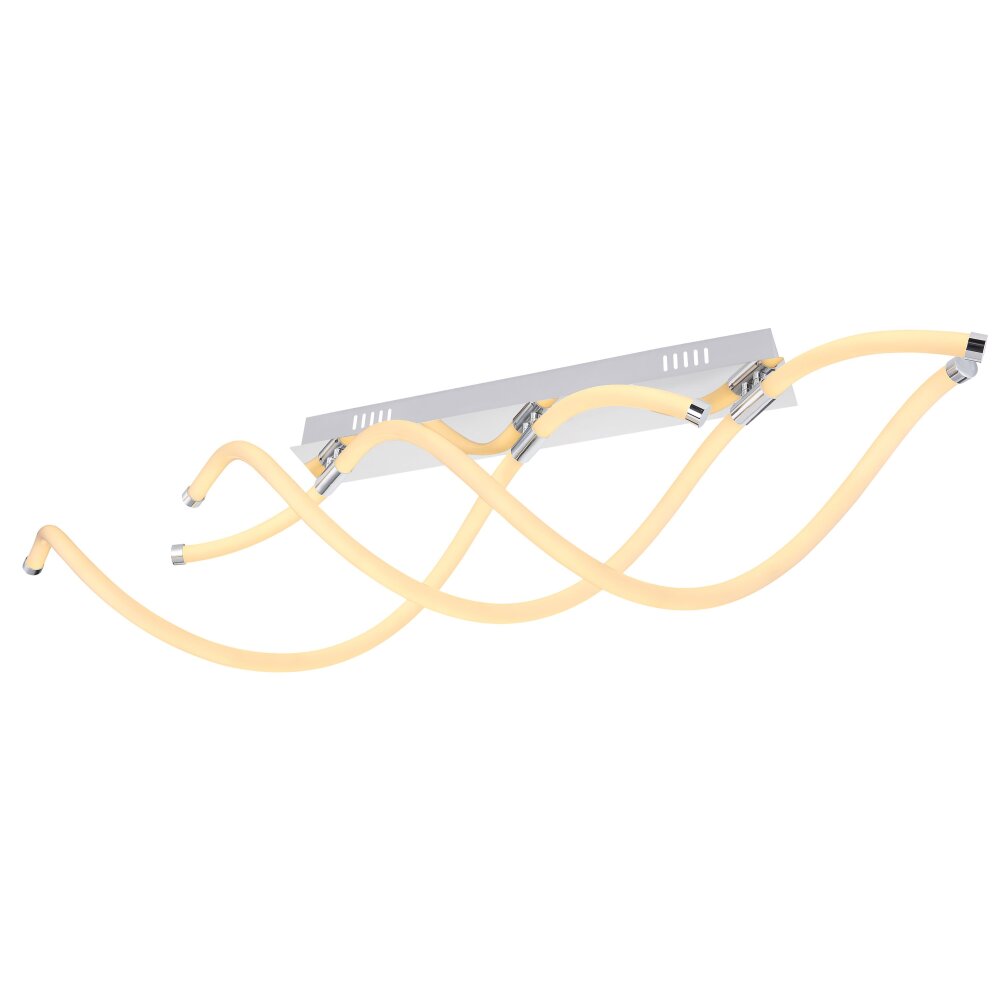 Globo KAIA Taklampa LED Krom, 1-ljuskällor main product photo