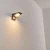 Matlava vägglampa utomhus LED Antracit, Vit, 1-ljuskällor, Rörelsedetektor