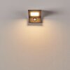 Matlava vägglampa utomhus LED Antracit, Vit, 1-ljuskällor, Rörelsedetektor