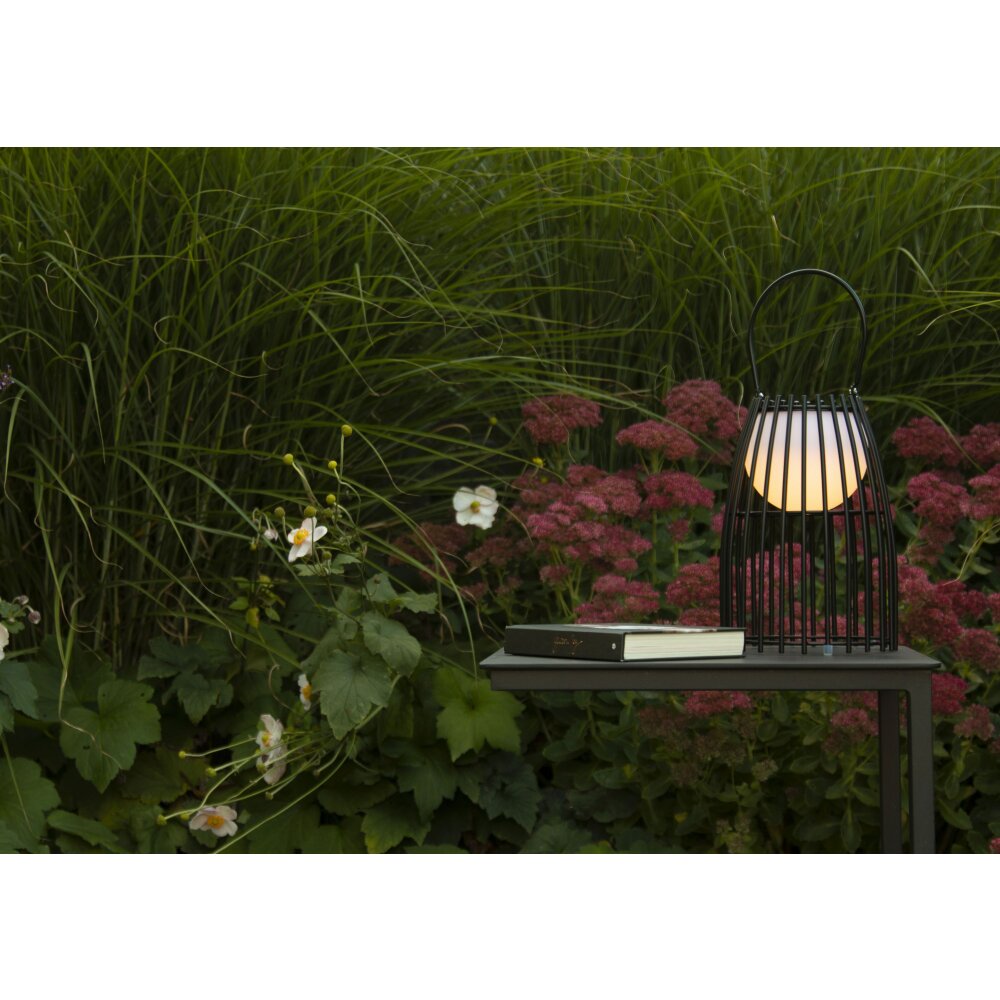 Lucide FJARA Utomhusbelysning, Bordslampa utomhus LED Svart, 1-ljuskällor main product photo