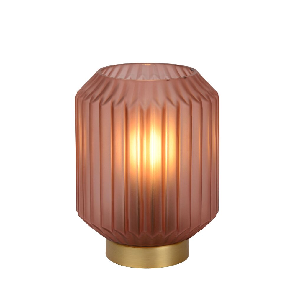 Lucide SUENO Bordslampa Guld, Mässing, 1-ljuskällor main product photo