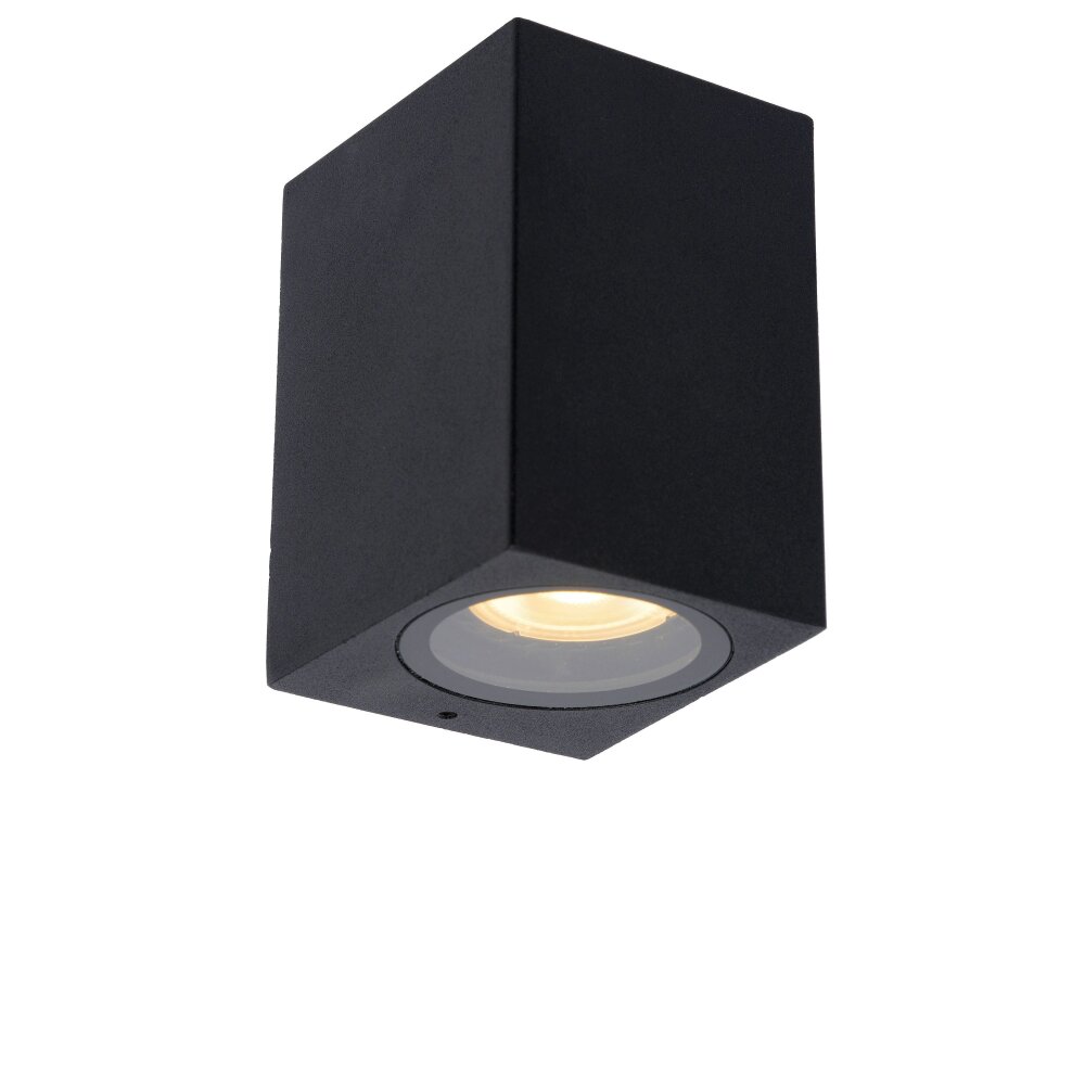 Lucide ZARO vägglampa utomhus Svart, 1-ljuskällor main product photo