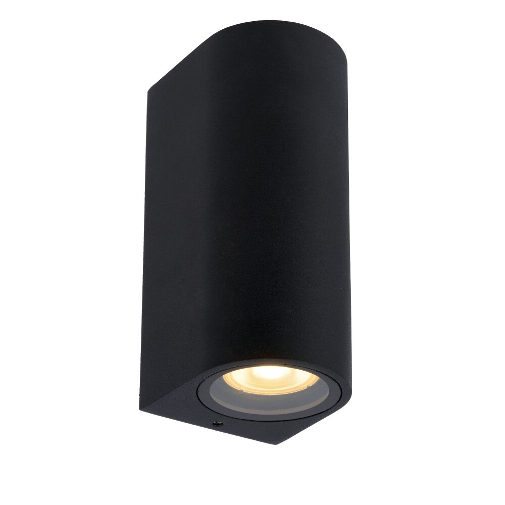 Lucide ZARO vägglampa utomhus Svart, 2-ljuskällor main product photo