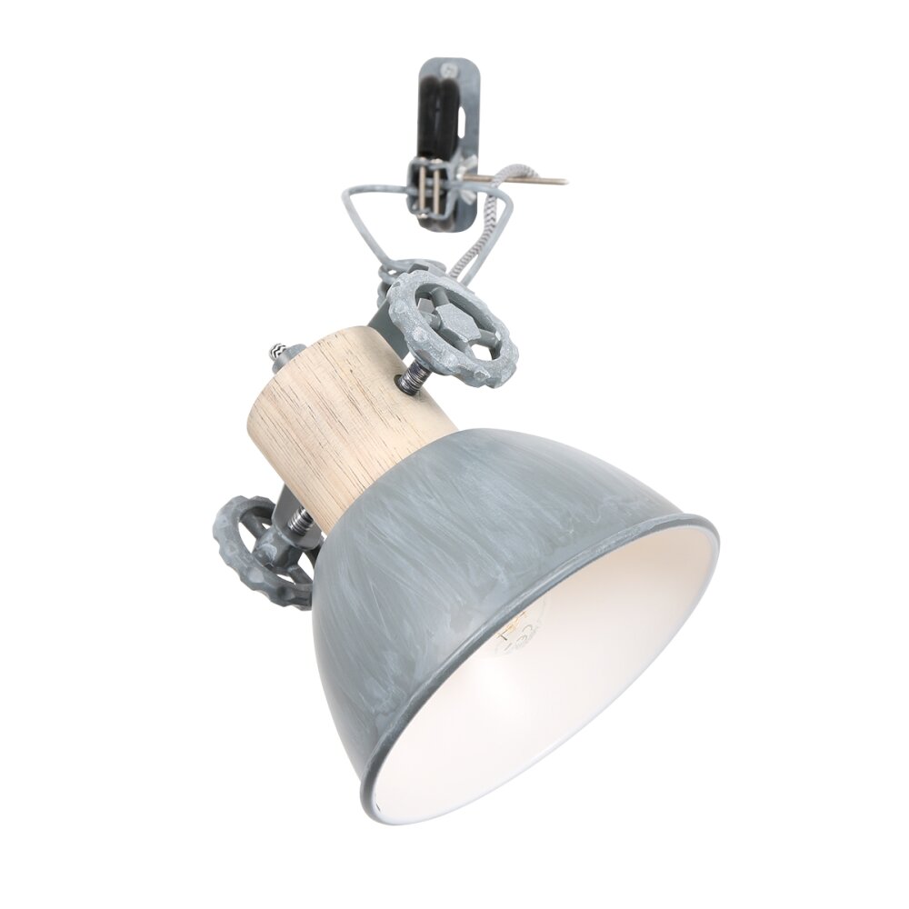 Steinhauer Gearwood Vägglampa Grått, 1-ljuskällor main product photo