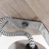 Steinhauer Gearwood Taklampa Brun, Nickel matt, 3-ljuskällor