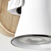 Brilliant Lampor Seed Vägglampa Trä mörkt, Vit, 1-ljuskällor