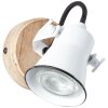 Brilliant Lampor Seed Vägglampa Trä mörkt, Vit, 1-ljuskällor