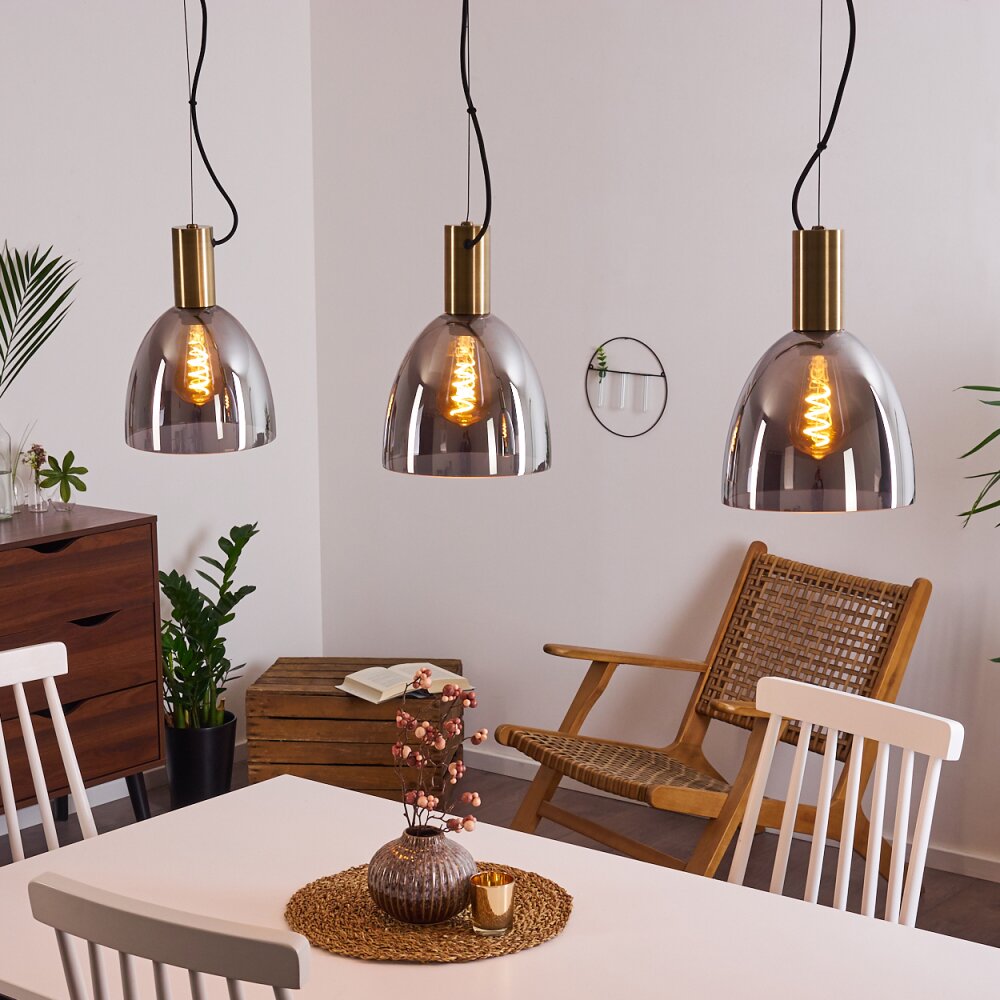 Panuhe Pendelbelysning Mässing, 3-ljuskällor main product photo