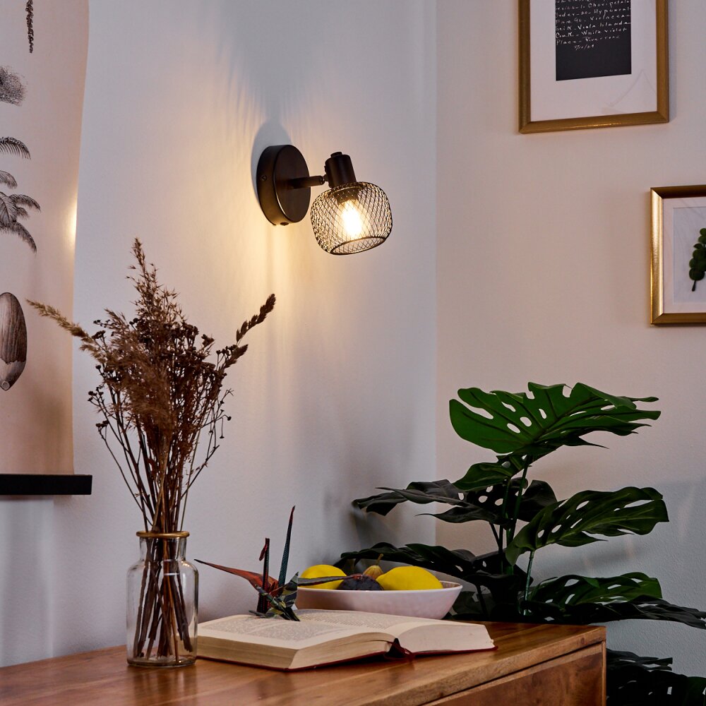 Pipisu Vägglampa Svart, 1-ljuskällor main product photo