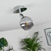 Stranderod Taklampa, Takstrålkastare Krom, 1-ljuskällor