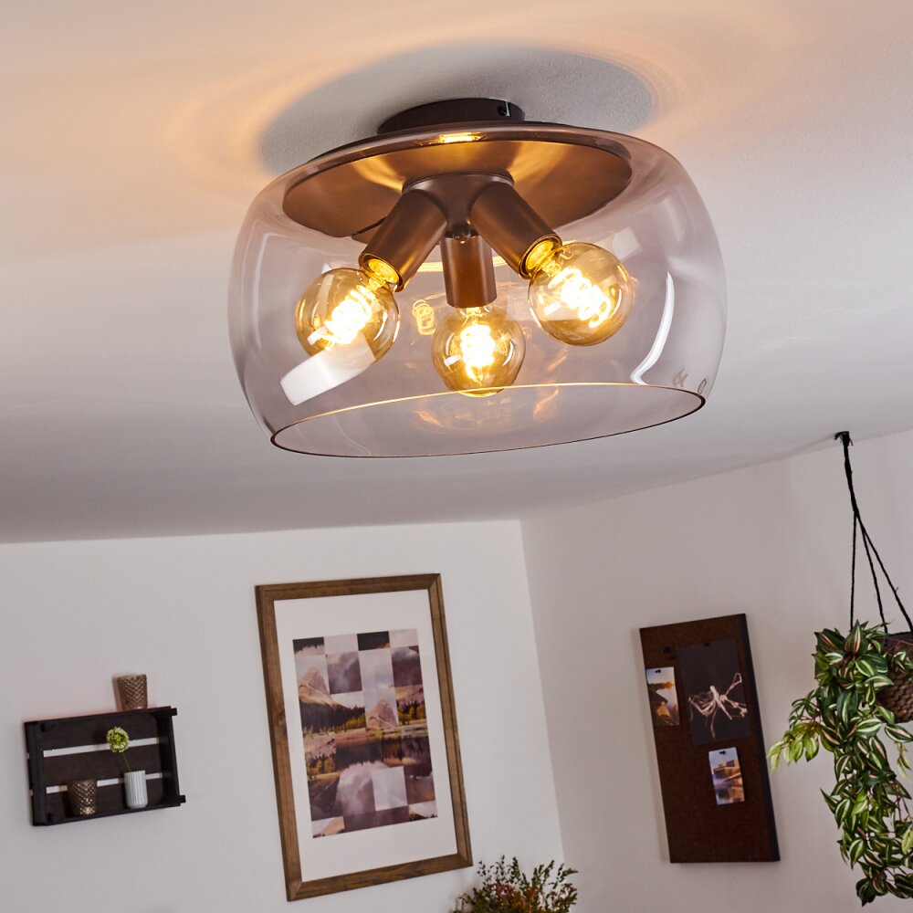 Palibatz Taklampa Antracit, 3-ljuskällor main product photo