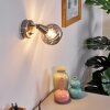 Warga Vägglampa LED Nickel matt, 1-ljuskällor