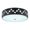 Globo ABELIA Taklampa LED Svart, 1-ljuskällor