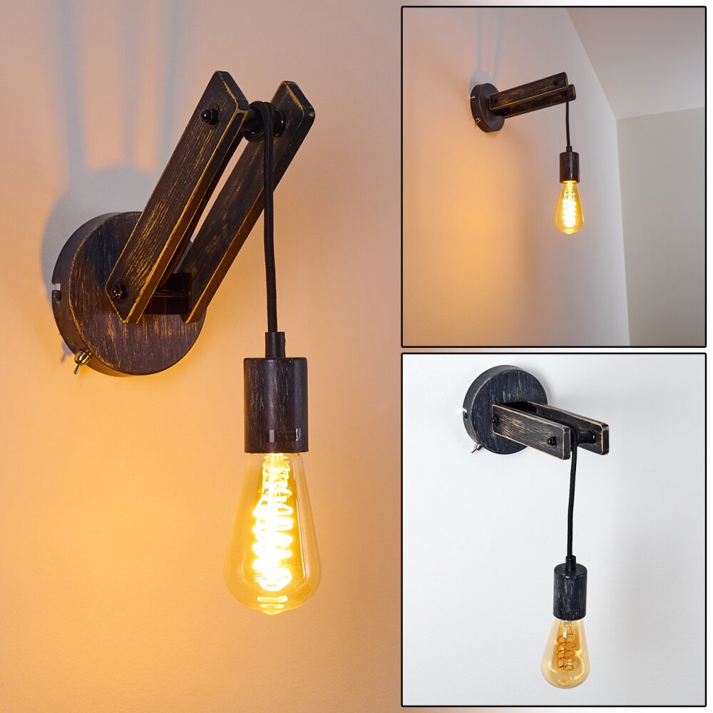 Aarhus Vägglampa Grått, Svart, 1-ljuskällor main product photo