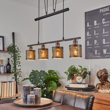 Bathinda Svart, 4-ljuskällor