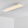 Salmi Taklampa, Panel LED Vit, 1-ljuskällor, Fjärrkontroll