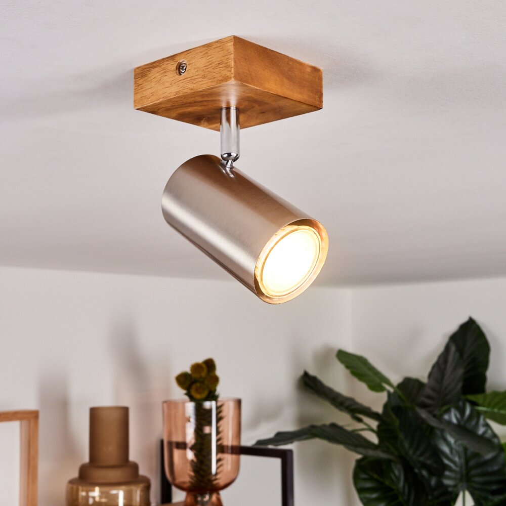 Zuoz Taklampa, Takstrålkastare Trä ljus, 1-ljuskällor main product photo