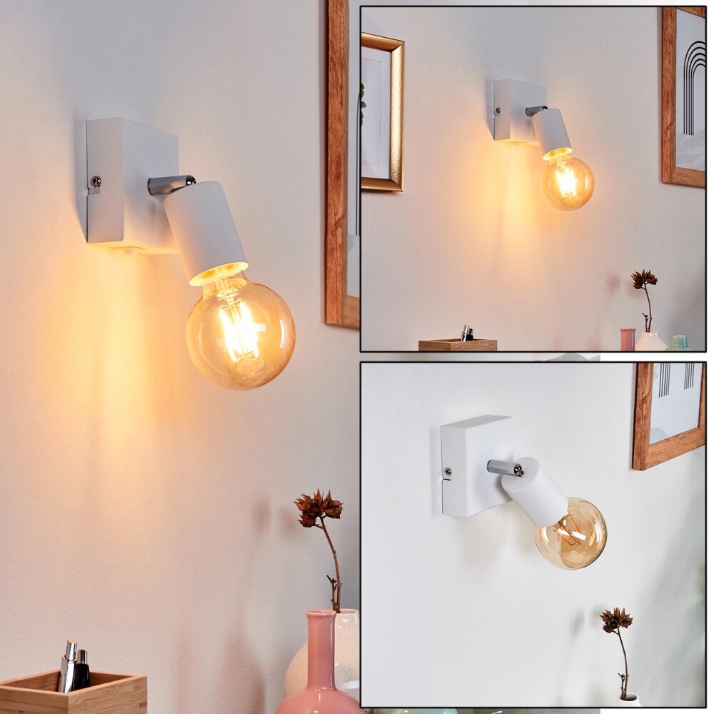 Tulla Vägglampa Vit, 1-ljuskällor main product photo