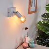 Tulla Vägglampa Vit, 1-ljuskällor