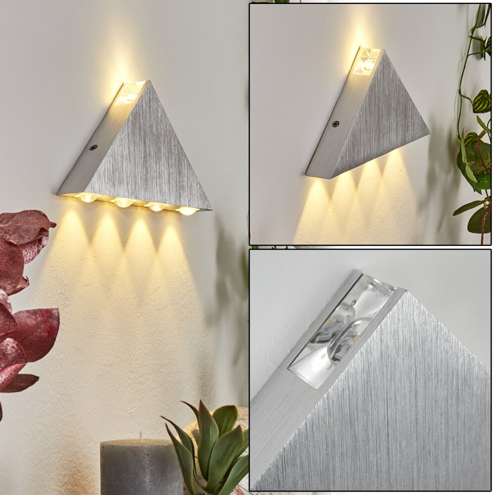 Tapurai Vägglampa LED Silver, 1-ljuskällor main product photo