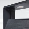 Dubona Golvlampa utomhus, gångvägslampa LED Antracit, 1-ljuskällor